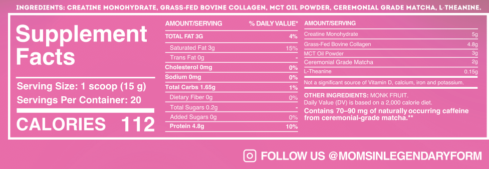 MILF Matcha - Creatine + Collagen